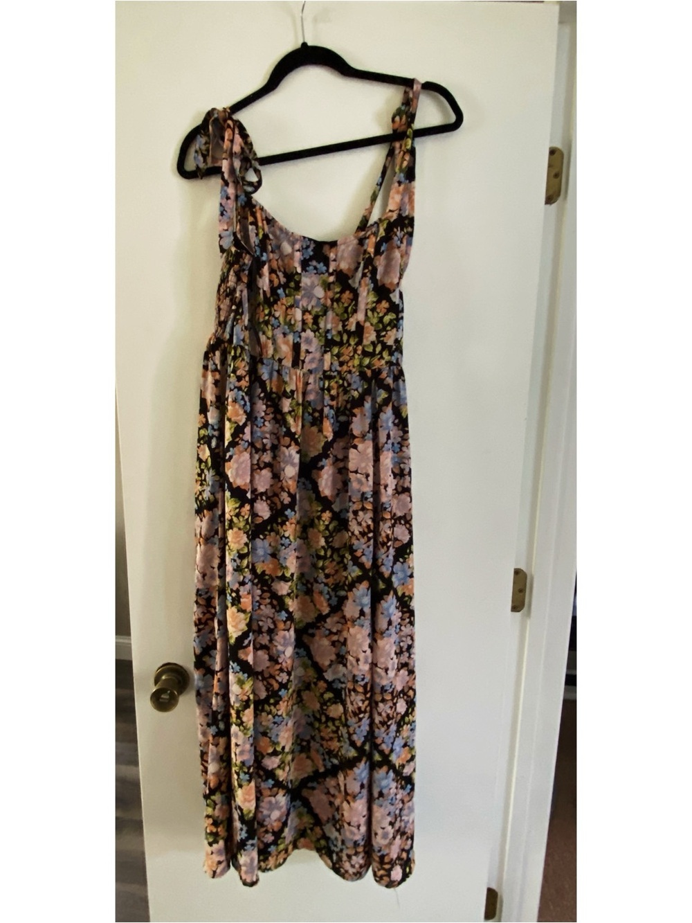 AMERICAN EAGLE Floral Print Corset Midi Dress - Picture 4 of 6